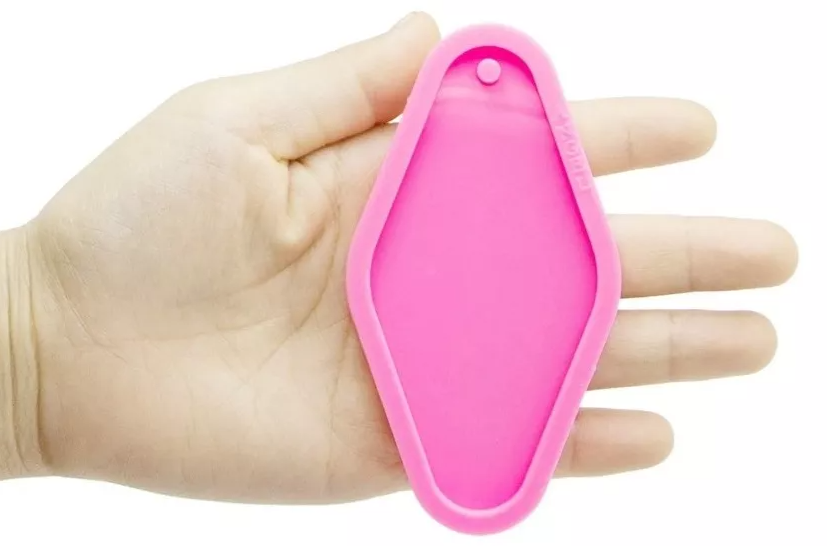 Molde Silicon Etiqueta De Puerta Colgar Llavero* - Imagen 3