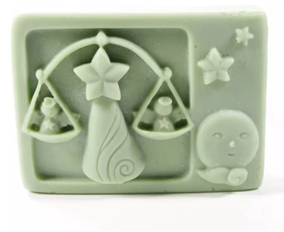Molde De Silicon Para Jabón Libra Constelaciones*