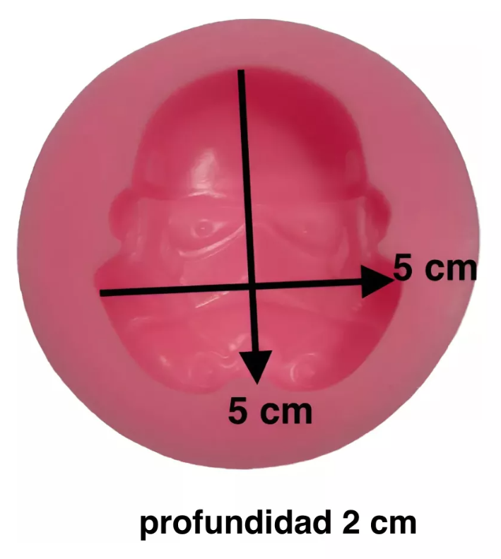 Molde Silicon Película Guerra Chocolate Decoración* - Imagen 2