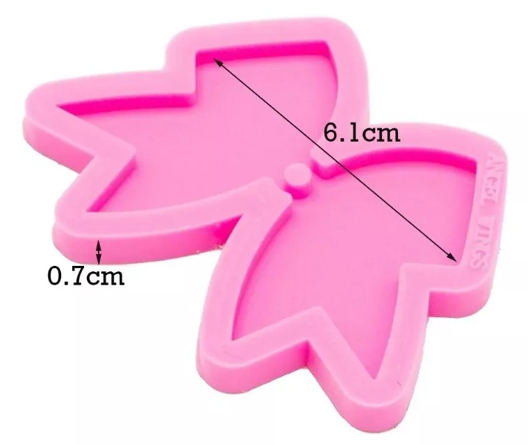 Molde Silicon Forma De Nudo De Lazo Llavero Colgar* - Imagen 2