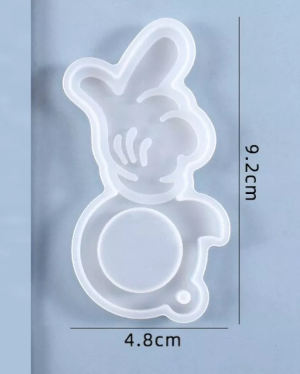 Molde Resina Guante Del Ratón Colgar* - Imagen 4