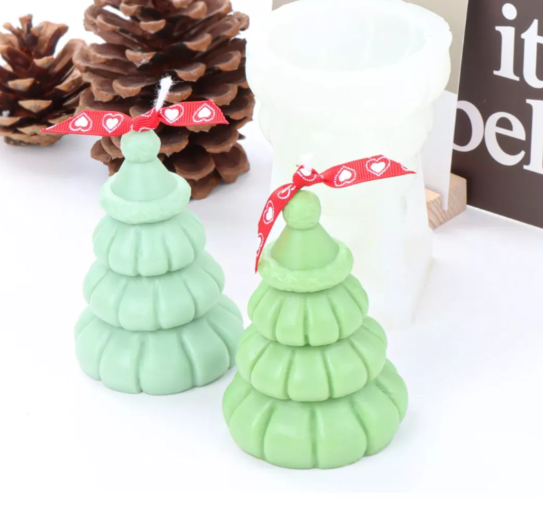 Molde Silicon Arbol Pino Navidad 3d Resina #4* - Imagen 3