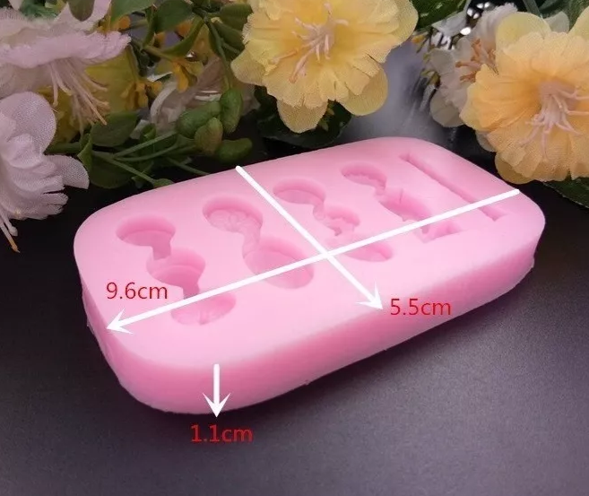 Molde Silicon Joyería Joyas Diamante Decoración Bisuteria* - Imagen 3