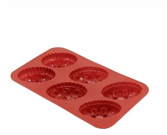 Molde Silicon De Medio Huevo Huevos Pascua Decorados Diy* - Imagen 3